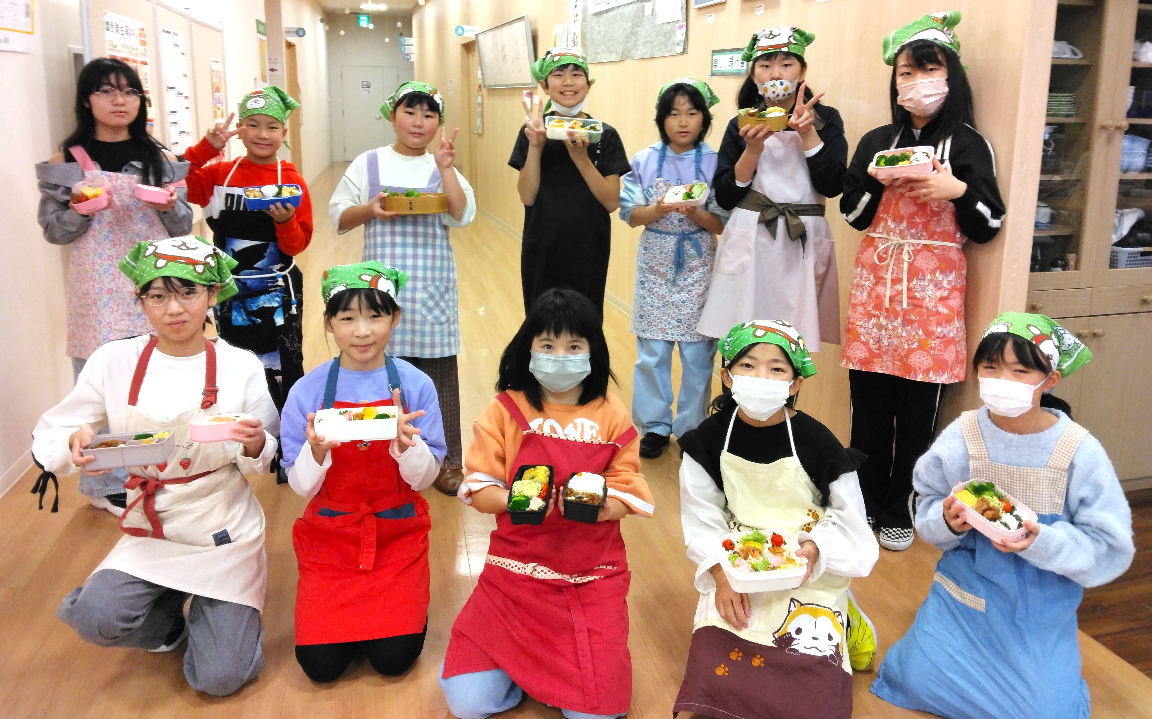 はじめてのおべんとう作り