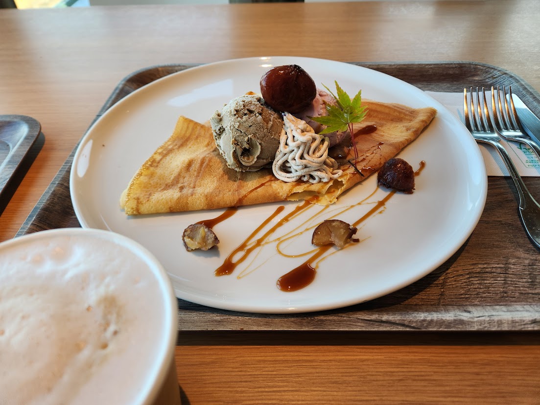 あわじ花さじきのカフェGalleri_クレープ