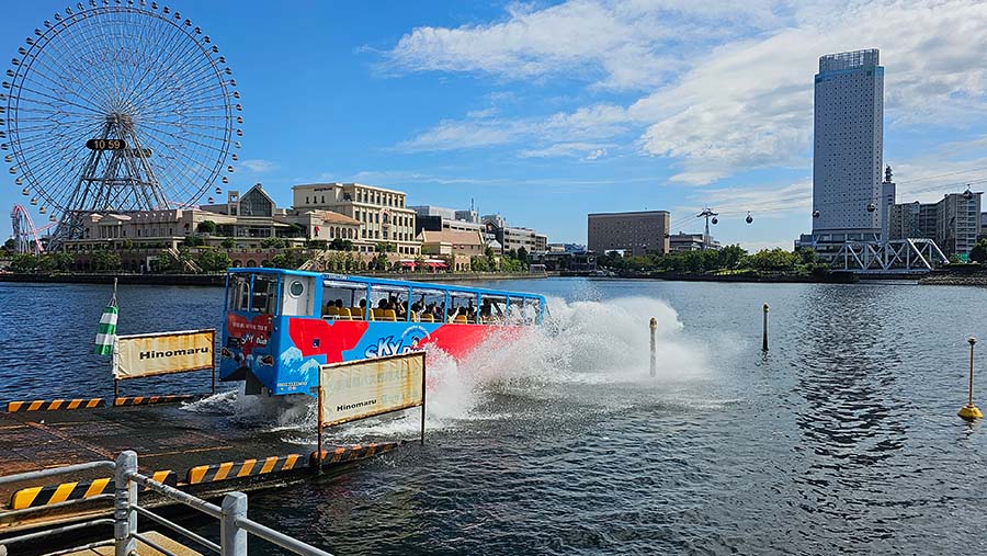 劇場版名探偵コナンと「スカイダック横浜」のコラボ