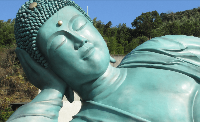 南蔵院　涅槃像