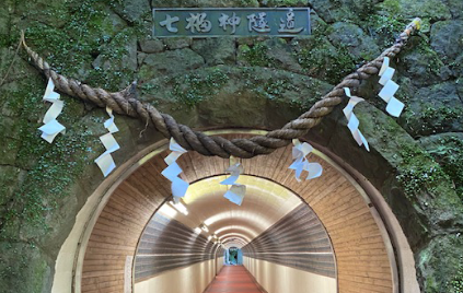 南蔵院　七福神トンネル