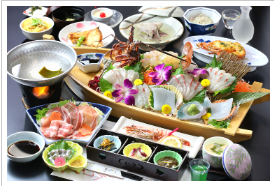 デラックスプラン　会場食　伊勢エビをどうぞ！
