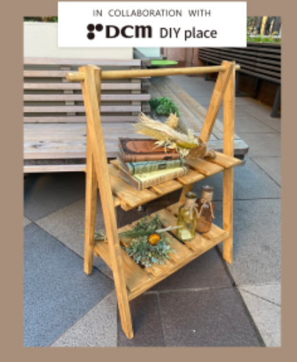 収納DIY　すのこdeスタンド