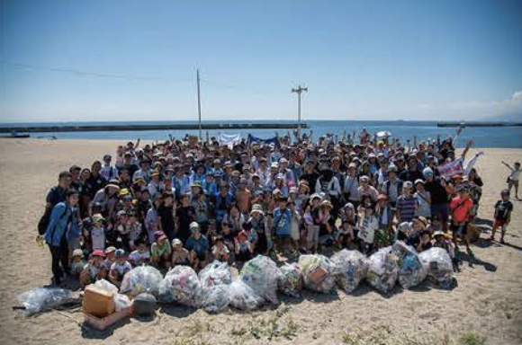 海開き前ビーチクリーン大会＆今年生まれのアサリ調査会