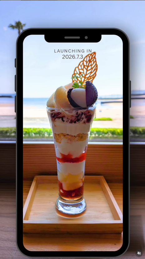 新作ティラミスパフェが始まります