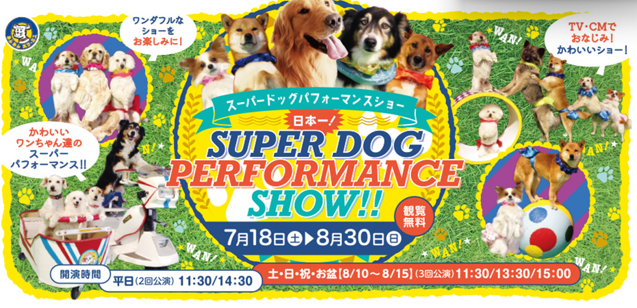 日本一！スーパードッグパフォーマンスショー
