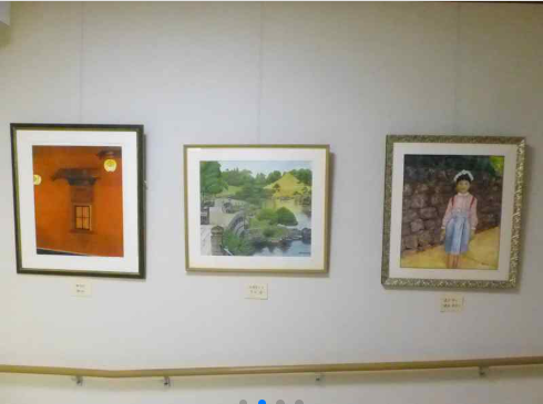 サンライフ絵画展 in江南病院
