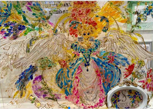 天使のガラス絵工芸展