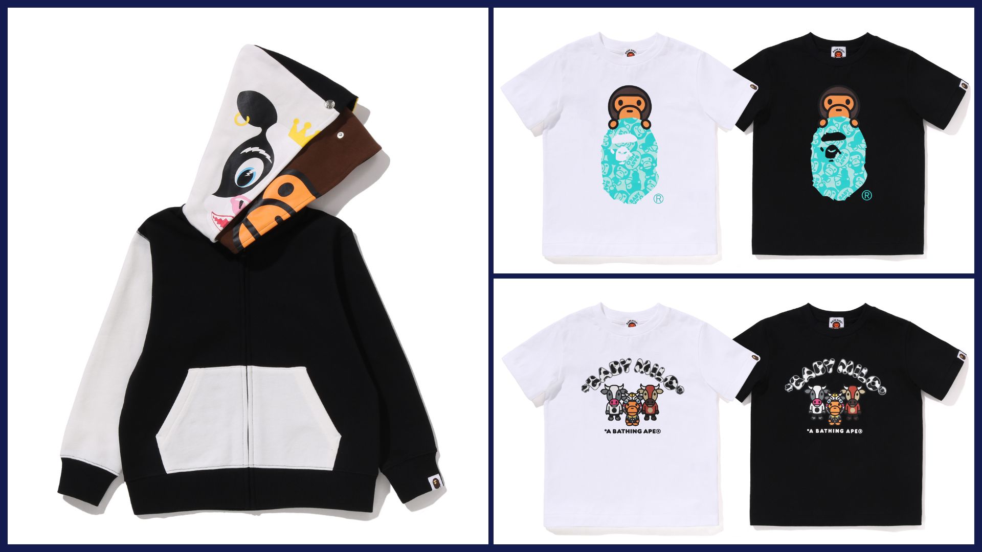 BAPE KIDS®が大丸神戸店に誕生!限定アイテムも