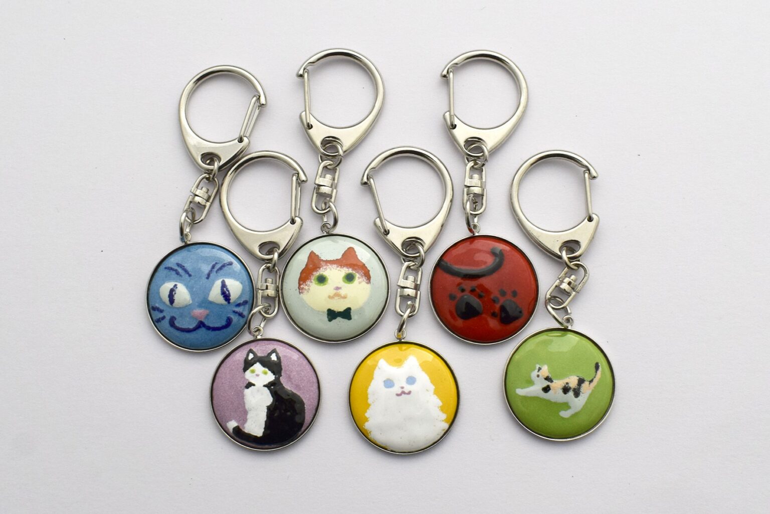 七宝焼でねこのキーホルダーをつくろう(5月・定員12名)