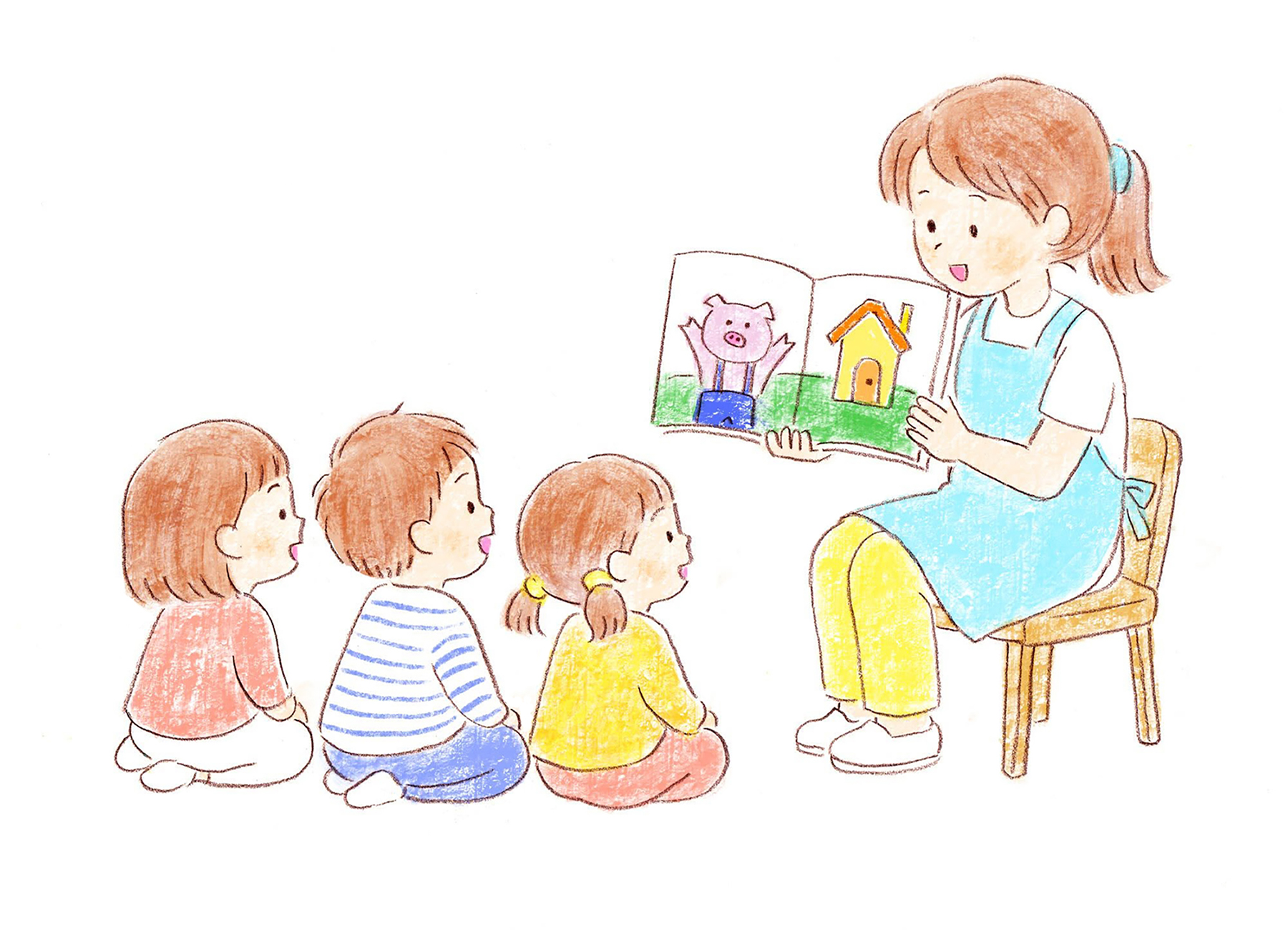 自然の中の絵本ひろば