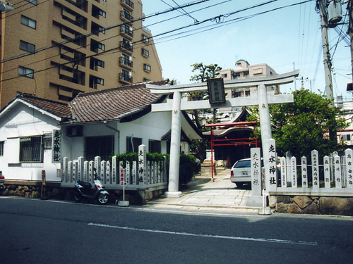 走水マルシェ_神社