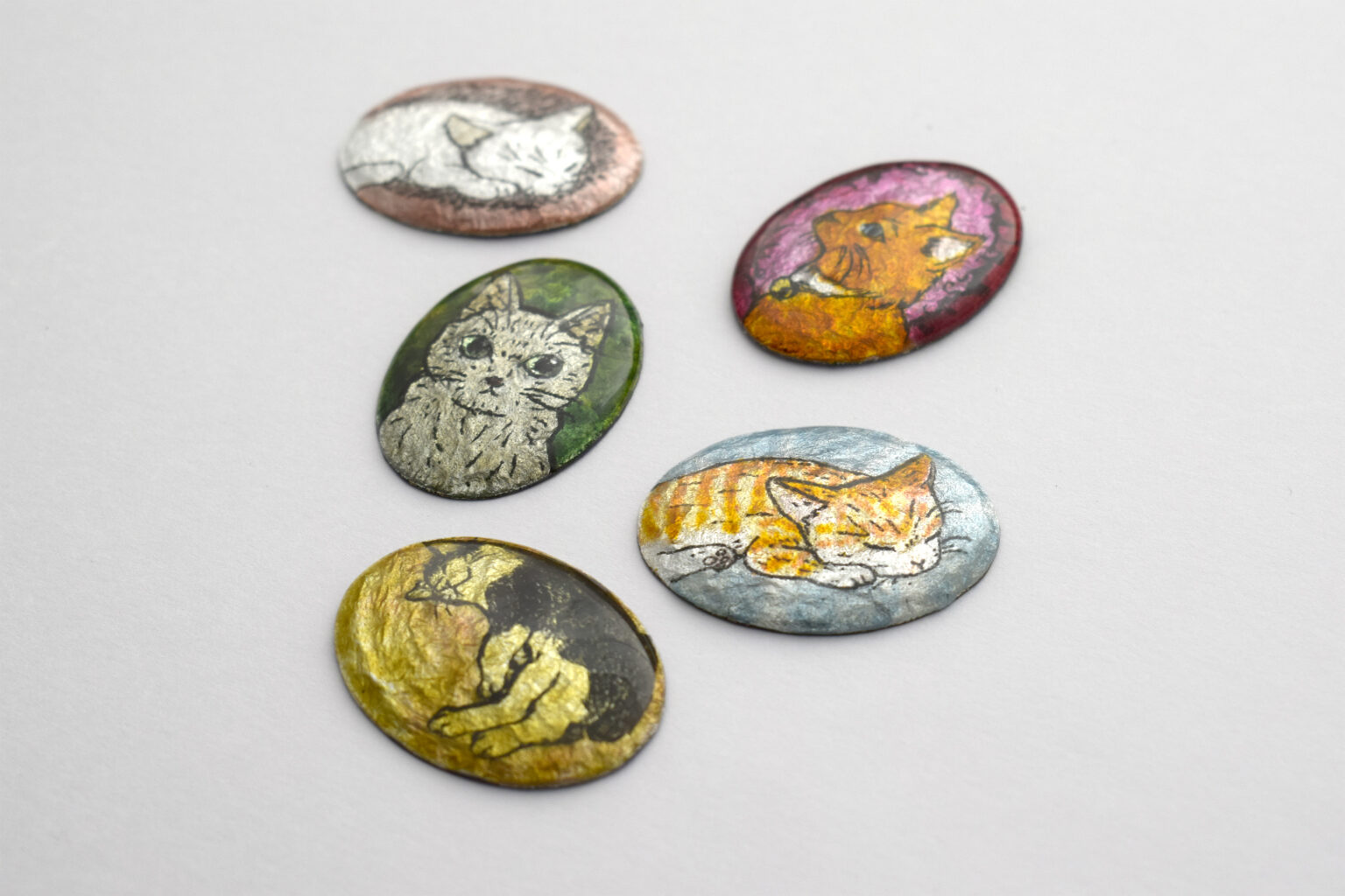 銀箔を使ってねこをつくろう（5月・6名）