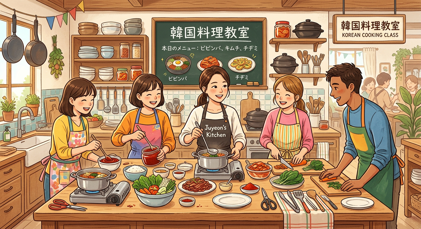 総社市 韓国料理講座