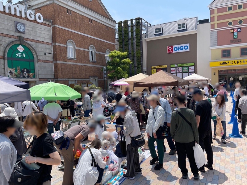つかしんdeフリマ開催☆彡