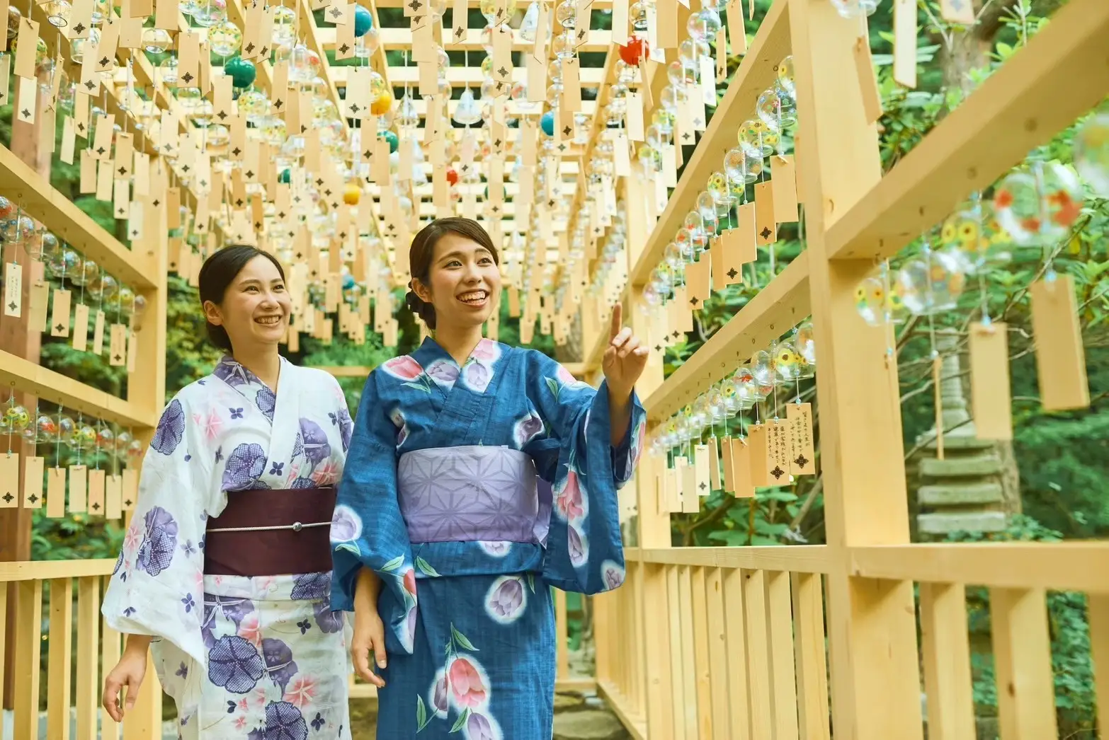 888個の風鈴！「エルムガーデン」夏の会席