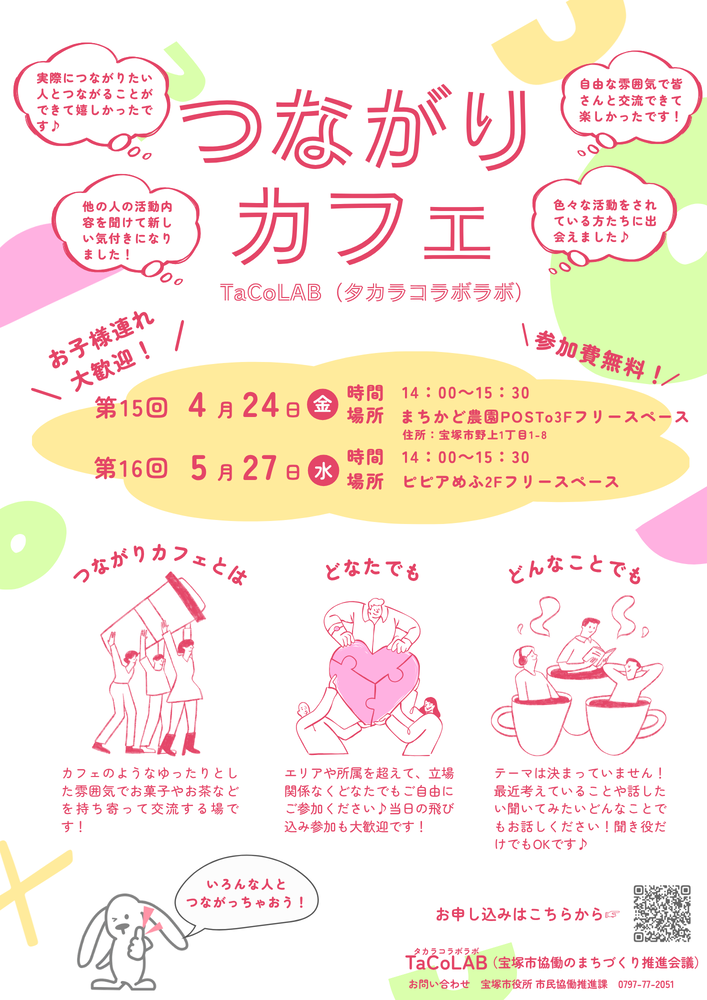 第15回 つながりカフェTaCoLAB