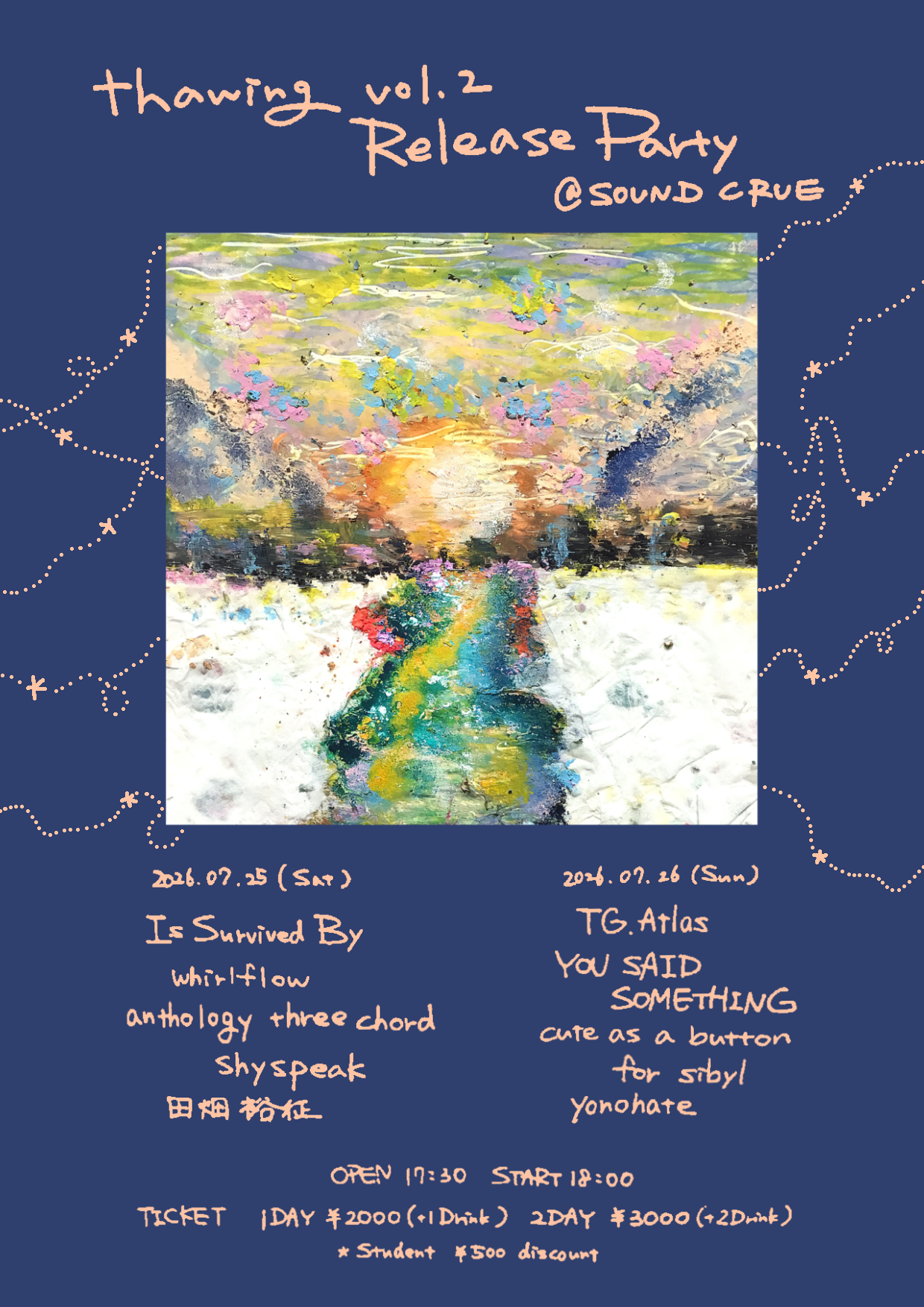 thawing vol.2 Release Party day1