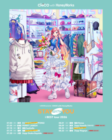 LAWSON presents CHiCO with HoneyWorks i BEST tour 2026 -STAY WITH YOU-
