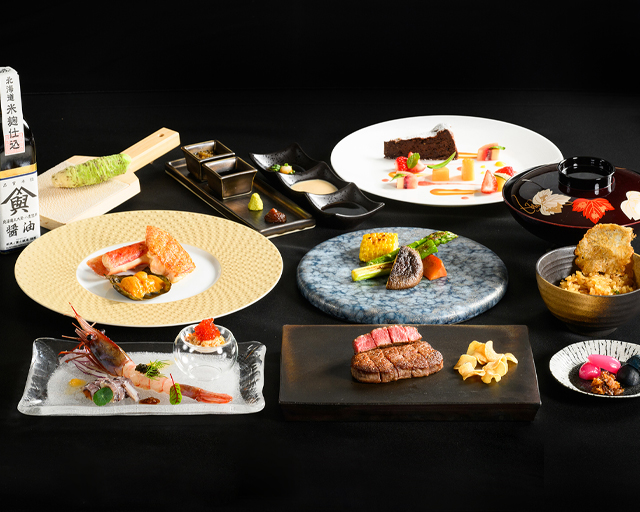鉄板焼石狩 35周年記念 特別フルコース