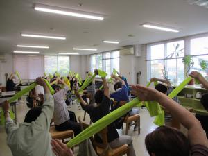 転ばん塾タオル体操