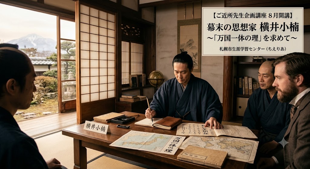 幕末の思想家 横井小楠（先着20名）