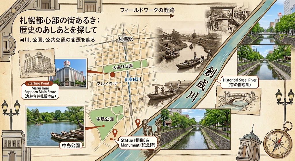 札幌都心部の街あるき（先着20名）