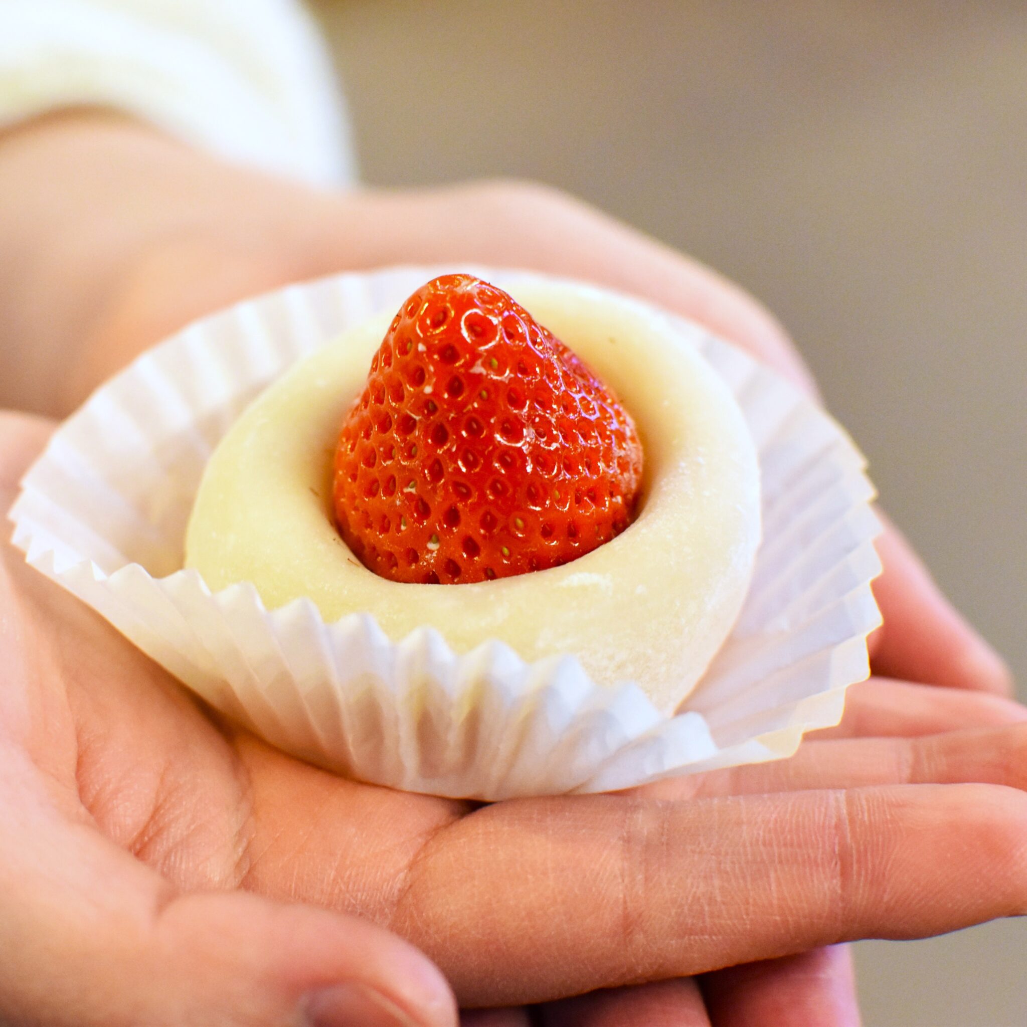職人さんといちご大福作り体験