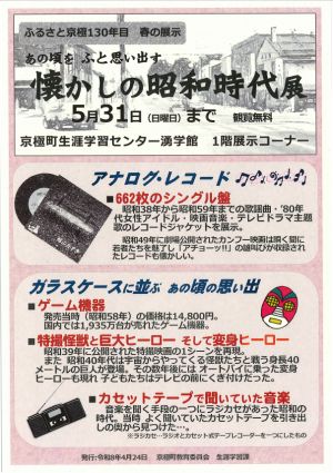 懐かしの昭和時代展
