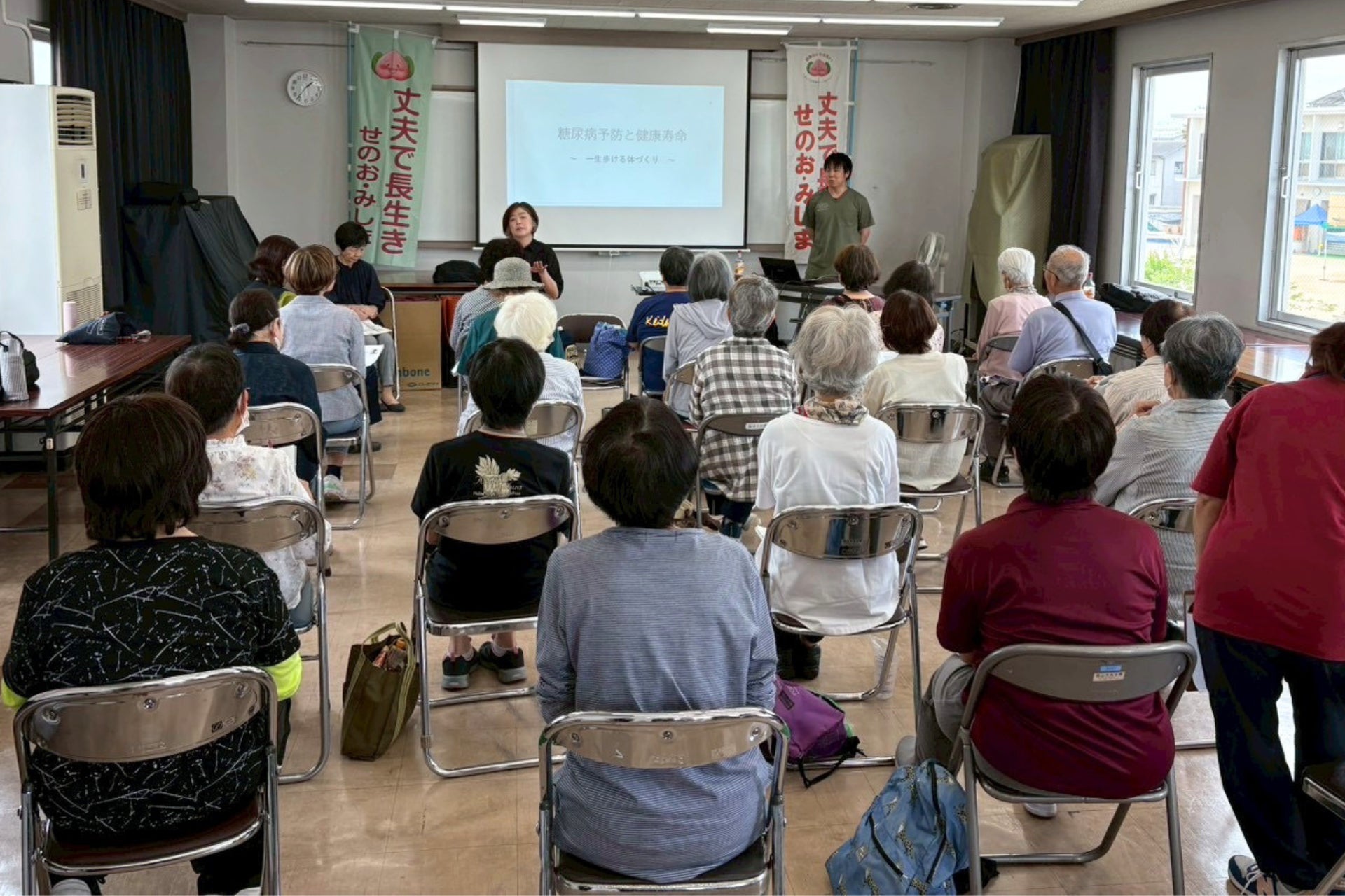 妹尾でシニア向け健康講座を開催、理学療法士が指導