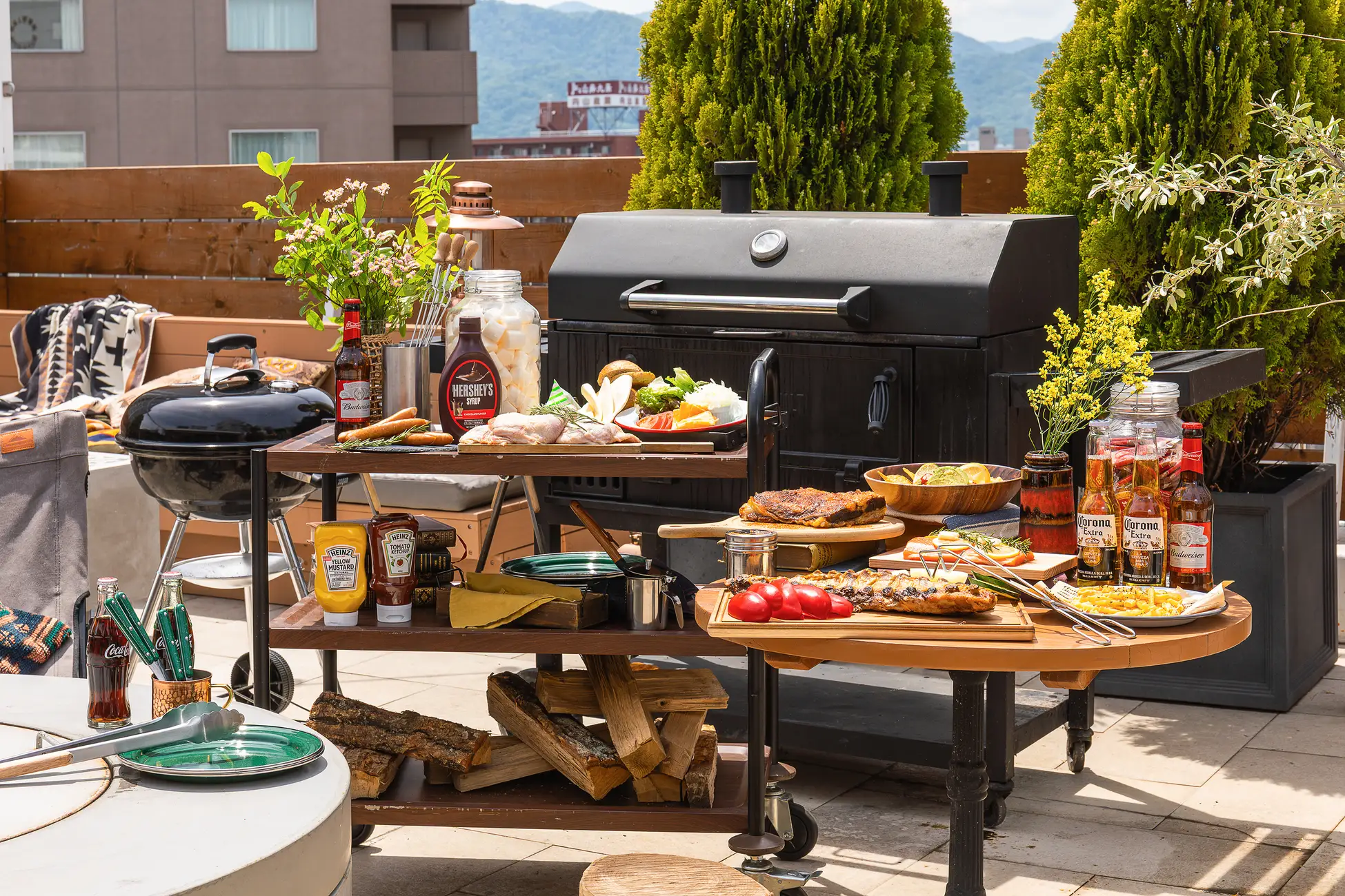 UNWIND ROOFTOP BBQで貸切BBQを満喫