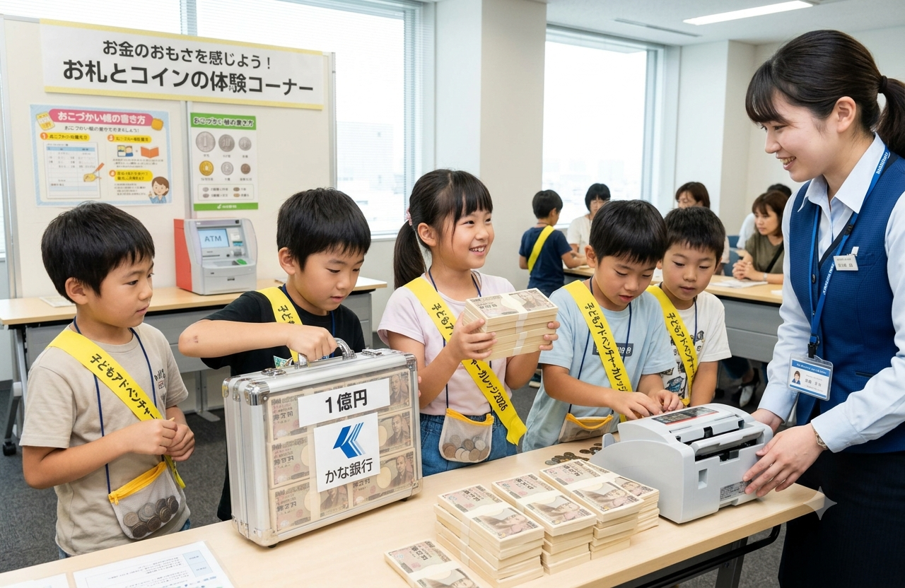子どもアドベンチャーカレッジ2026「お金のおもさを感じよう！」