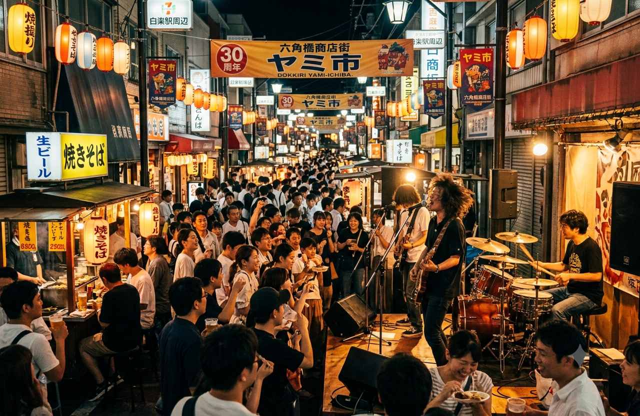 六角橋商店街ヤミ市（第156回）
