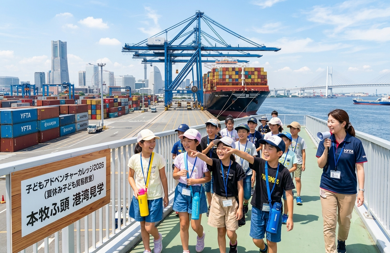 夏休み子ども貿易教室