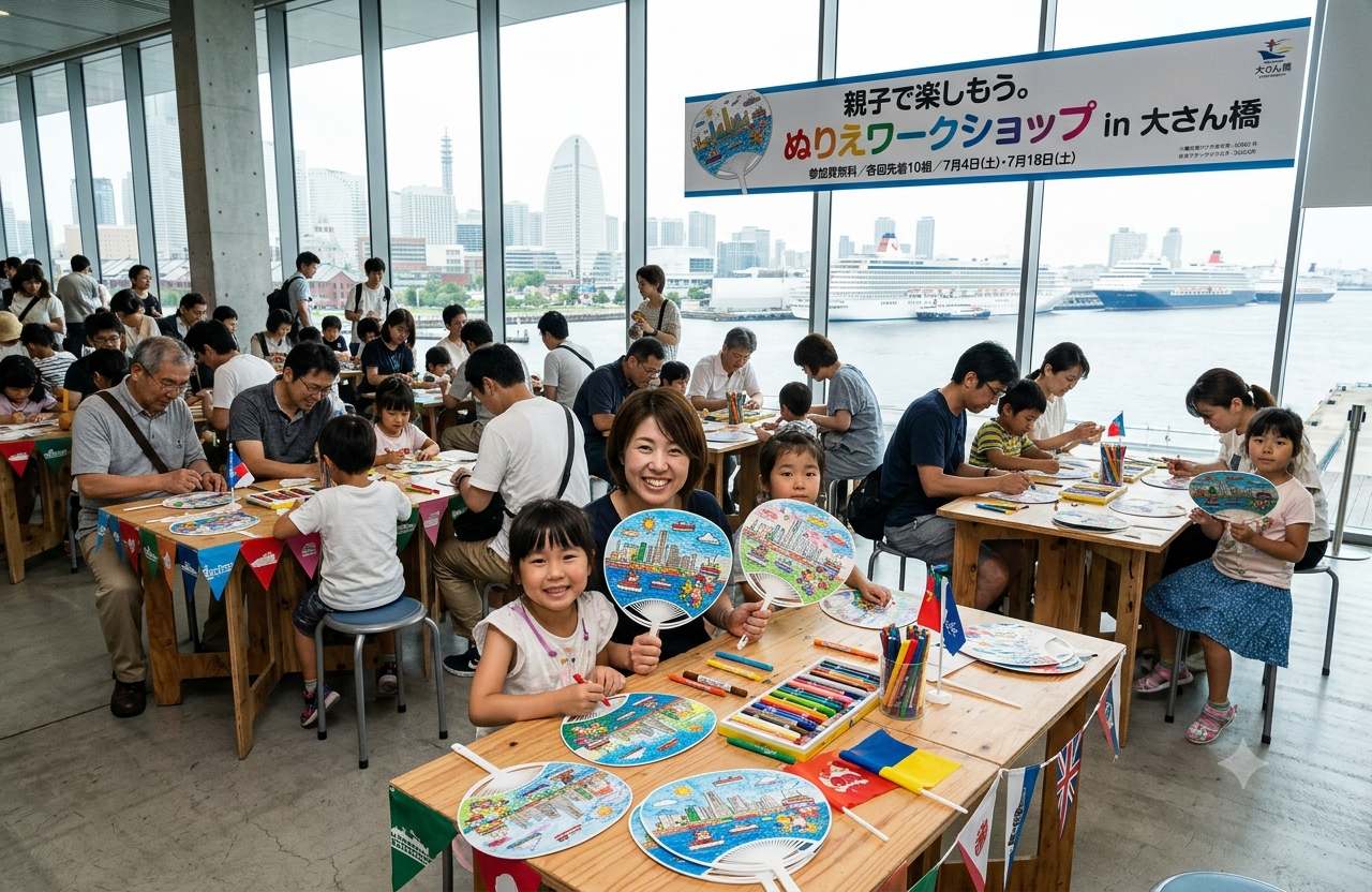 親子で楽しもう ぬりえワークショップ