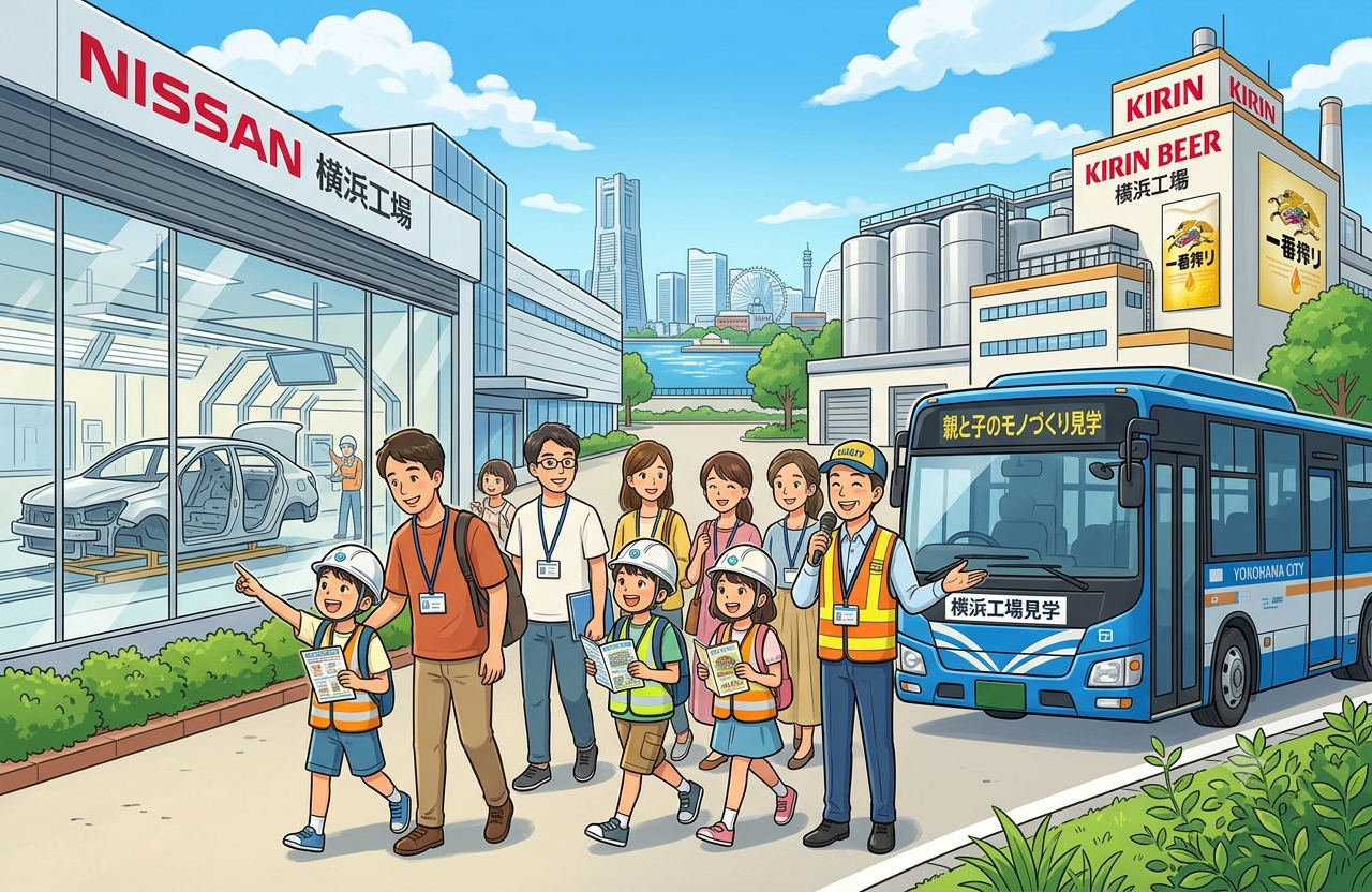 工場で「モノづくり」を親子で学ぼう！