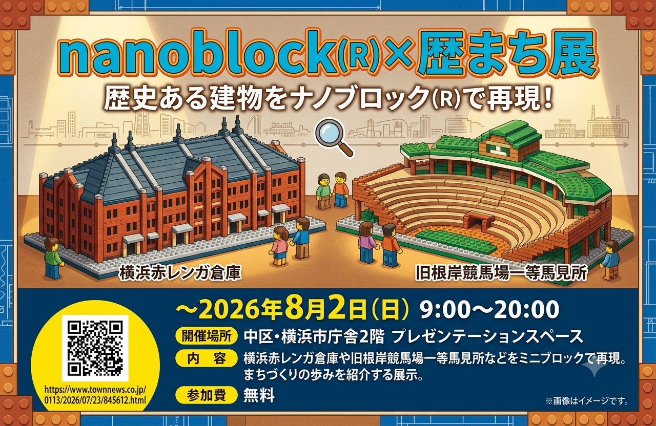 nanoblock「歴まち」展