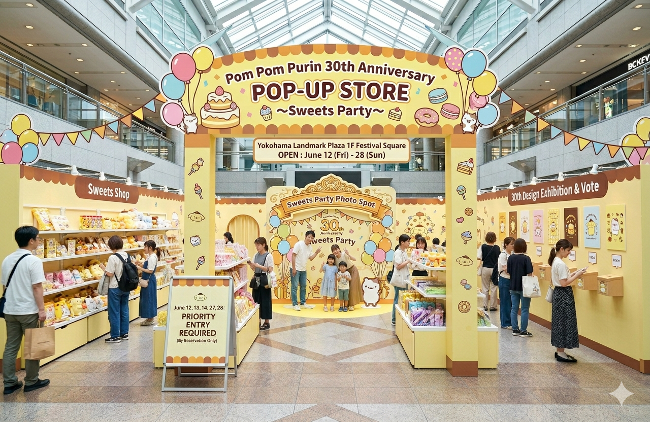 ポムポムプリン 30th Anniversary POPUP STORE