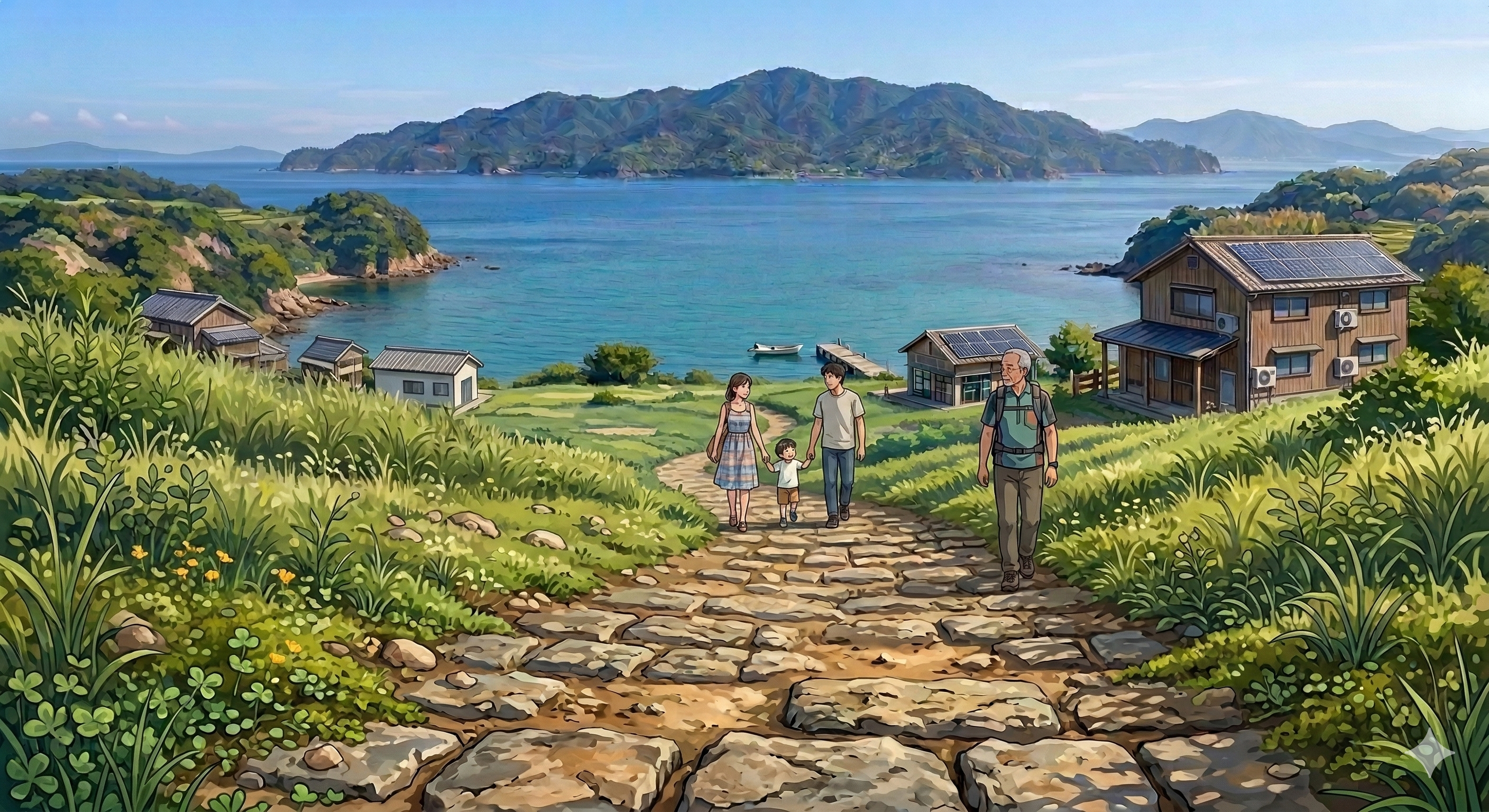 能古島の菜の花