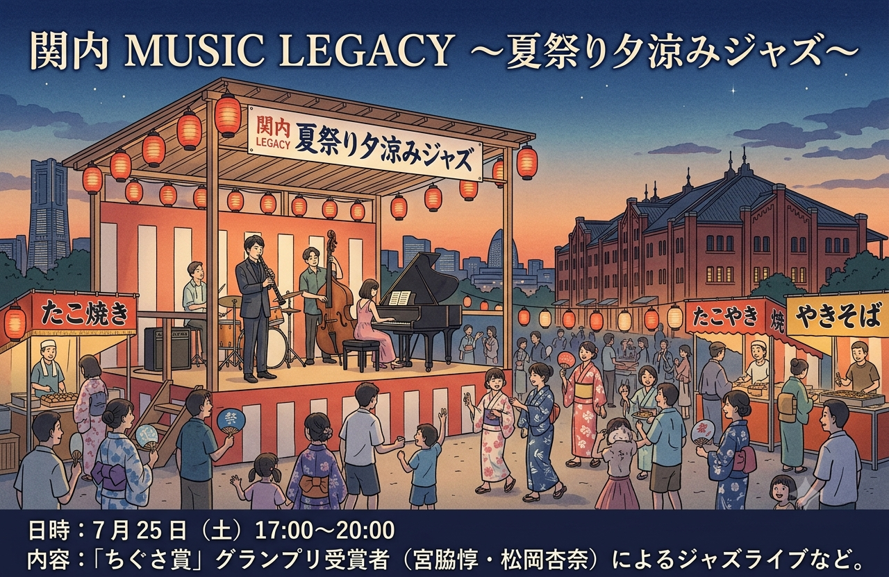 関内MUSIC LEGACY～夏祭り夕涼みジャズ～