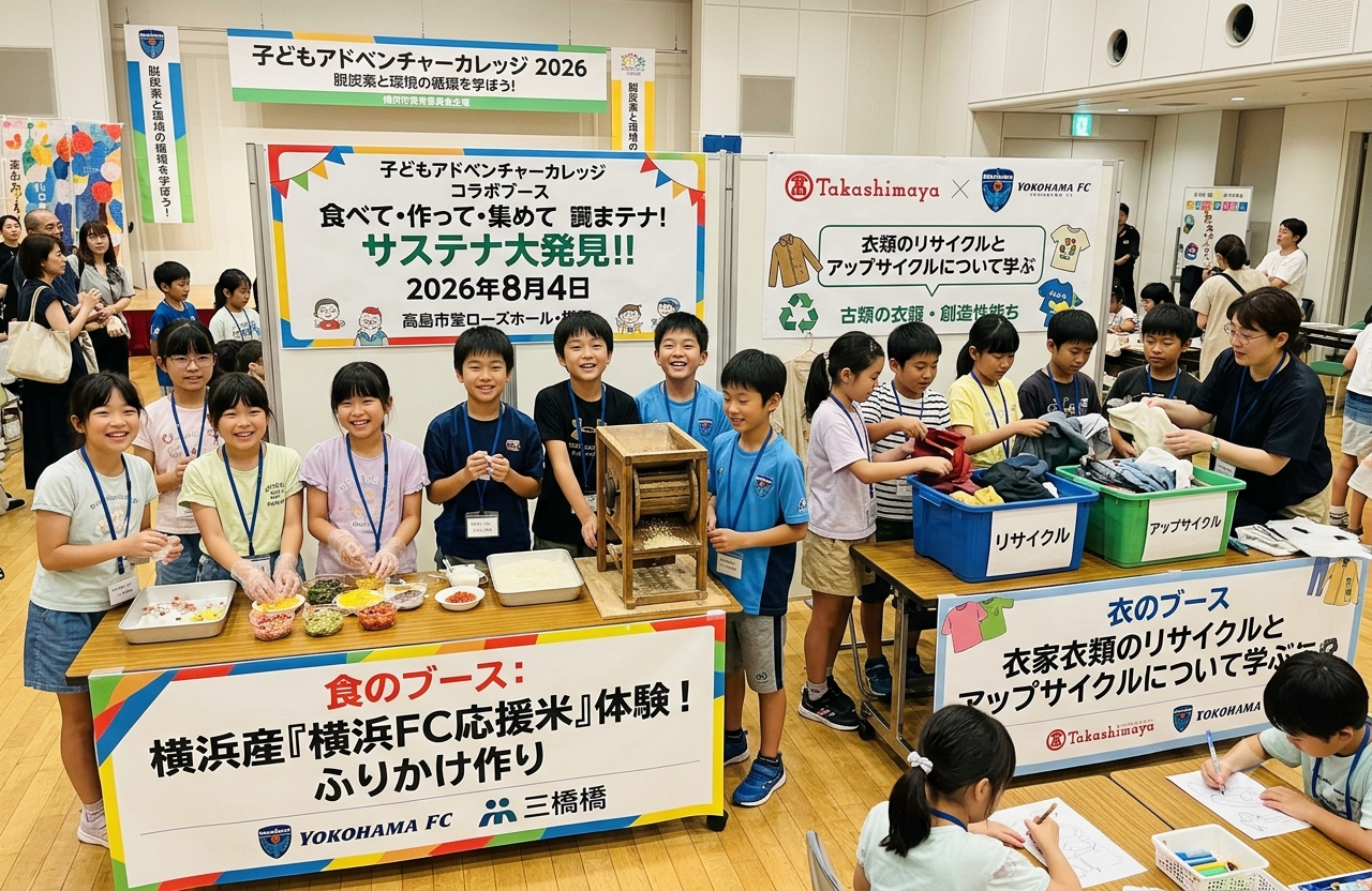 食べて 作って 集めて サステナ大発見!!