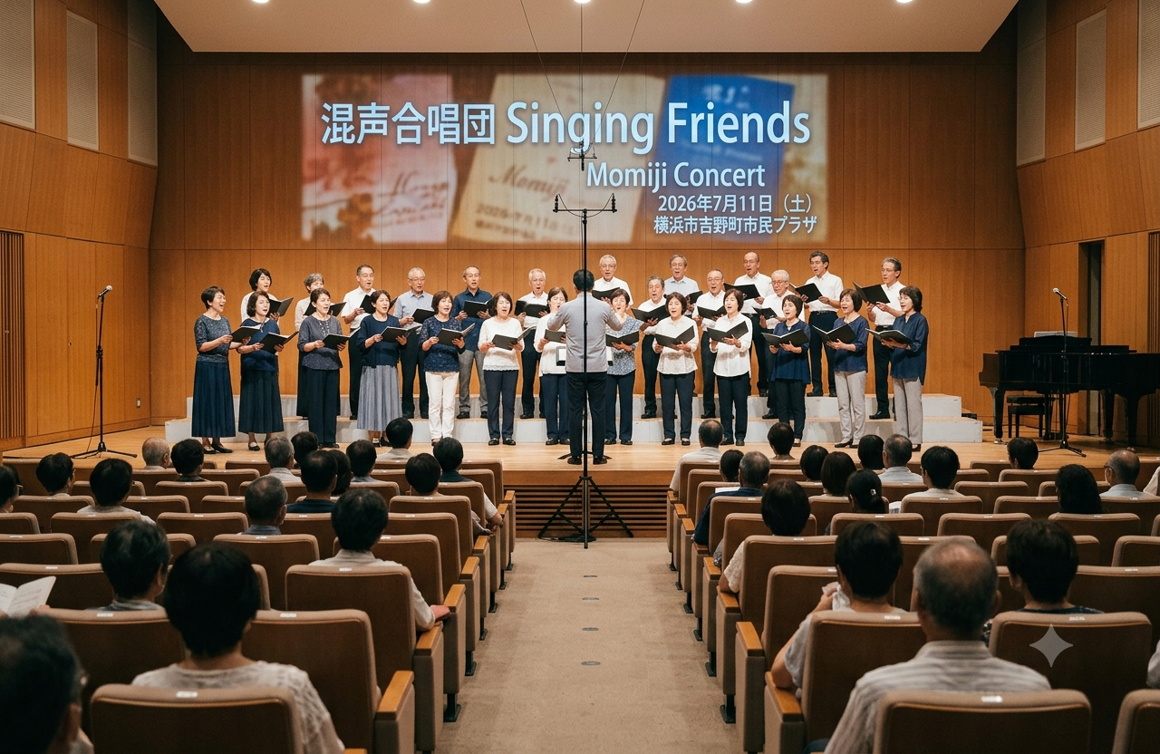 混声合唱団 Singing Friends Momiji Concer