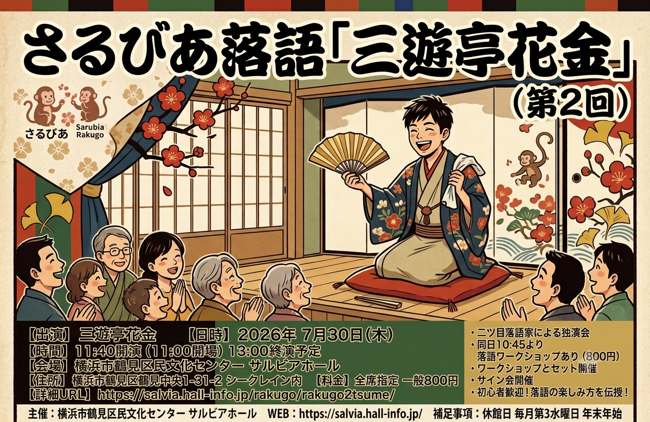 さるびあ落語「三遊亭花金」