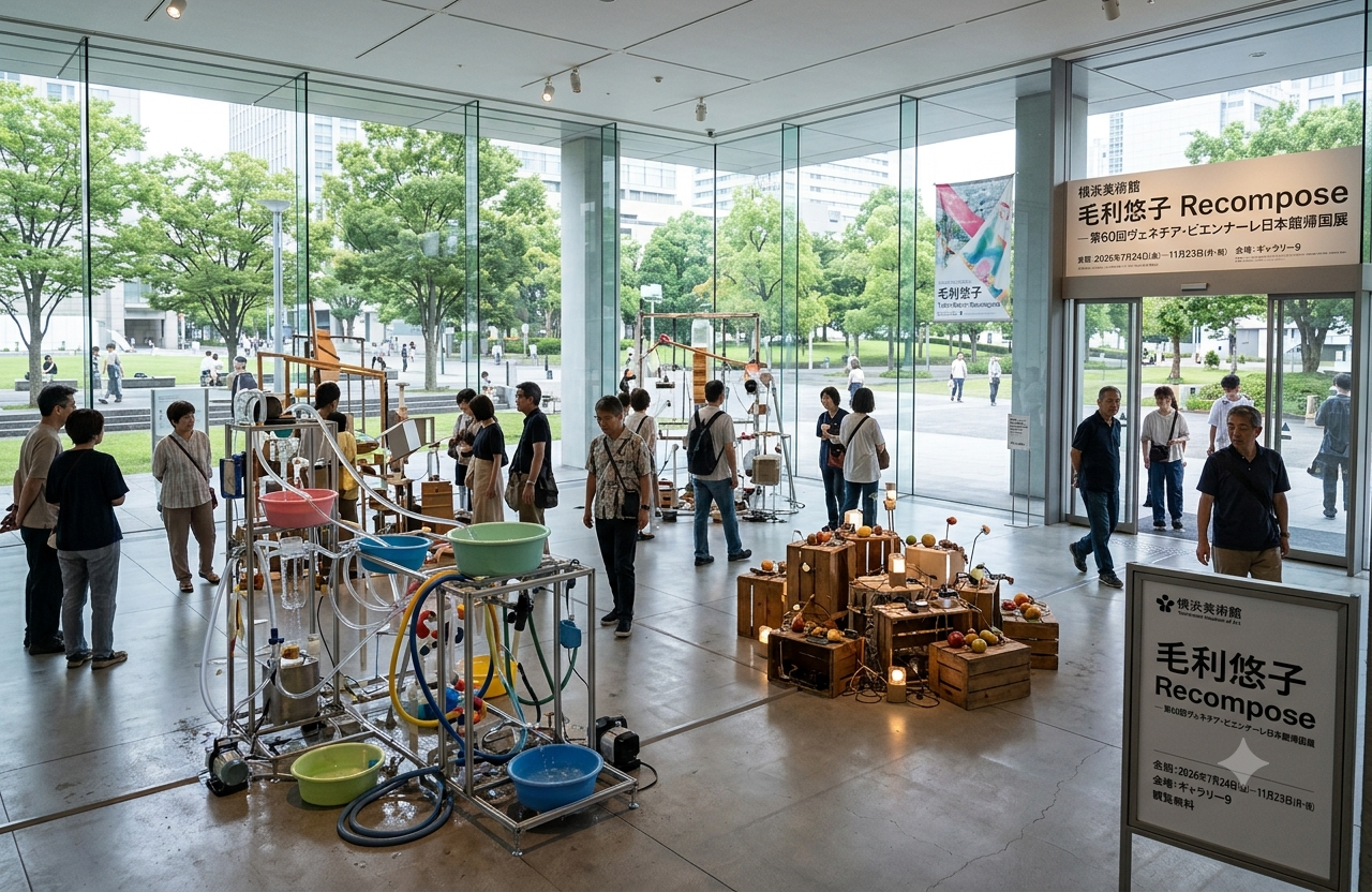 毛利悠子 Recompose展