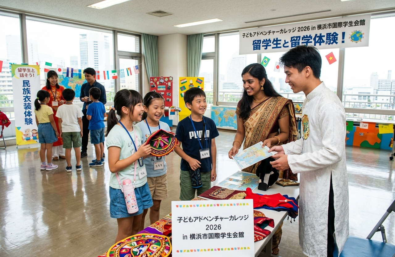一日子どもアドベンチャーカレッジ留学体験