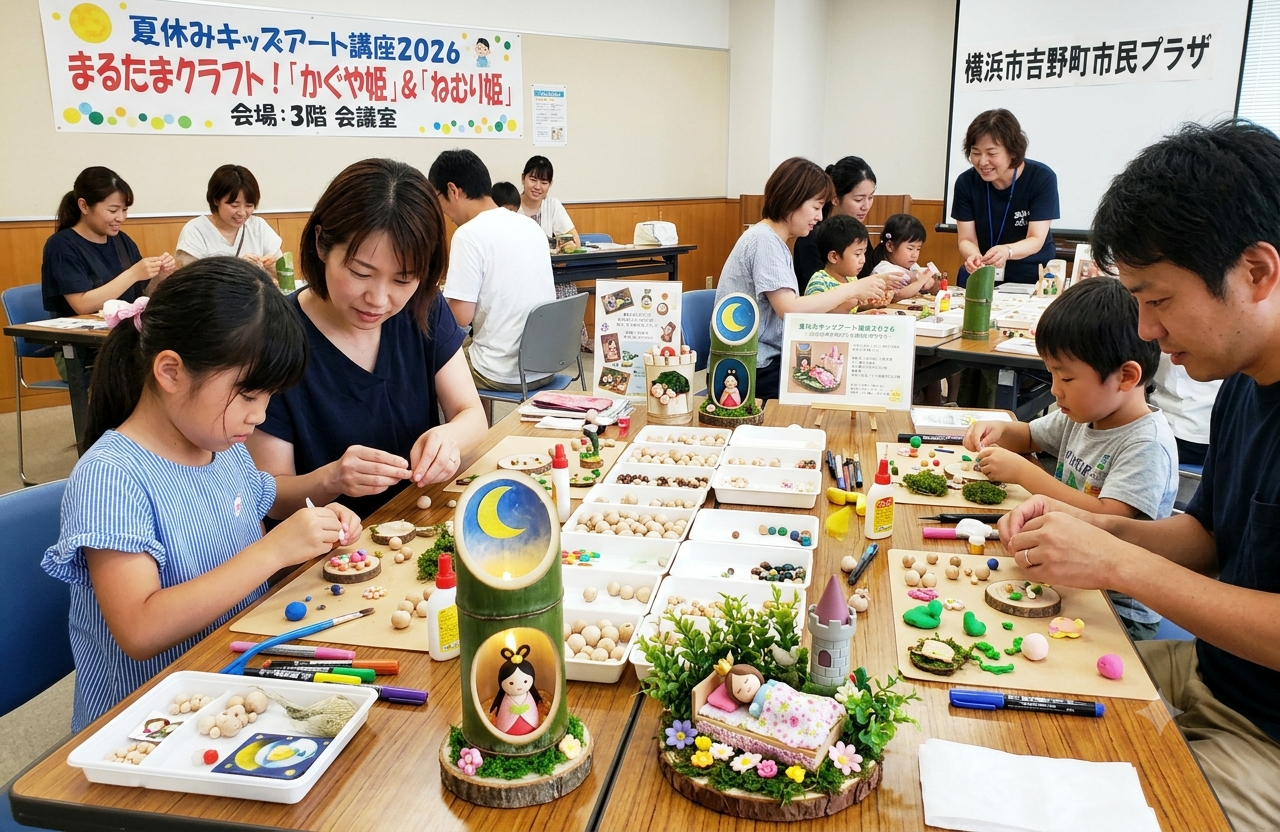 夏休みキッズアート講座2026