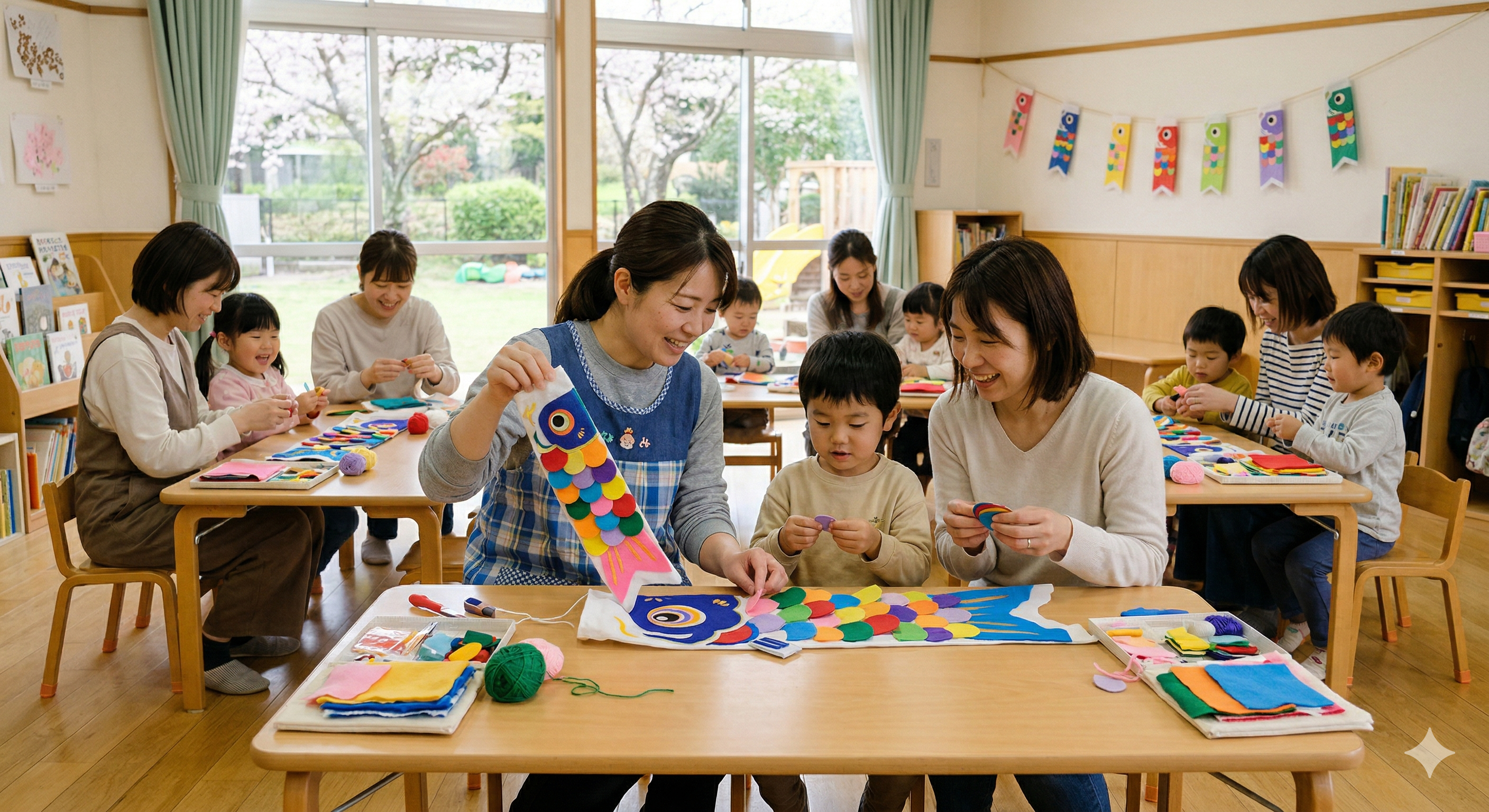 こいのぼりをつくろう