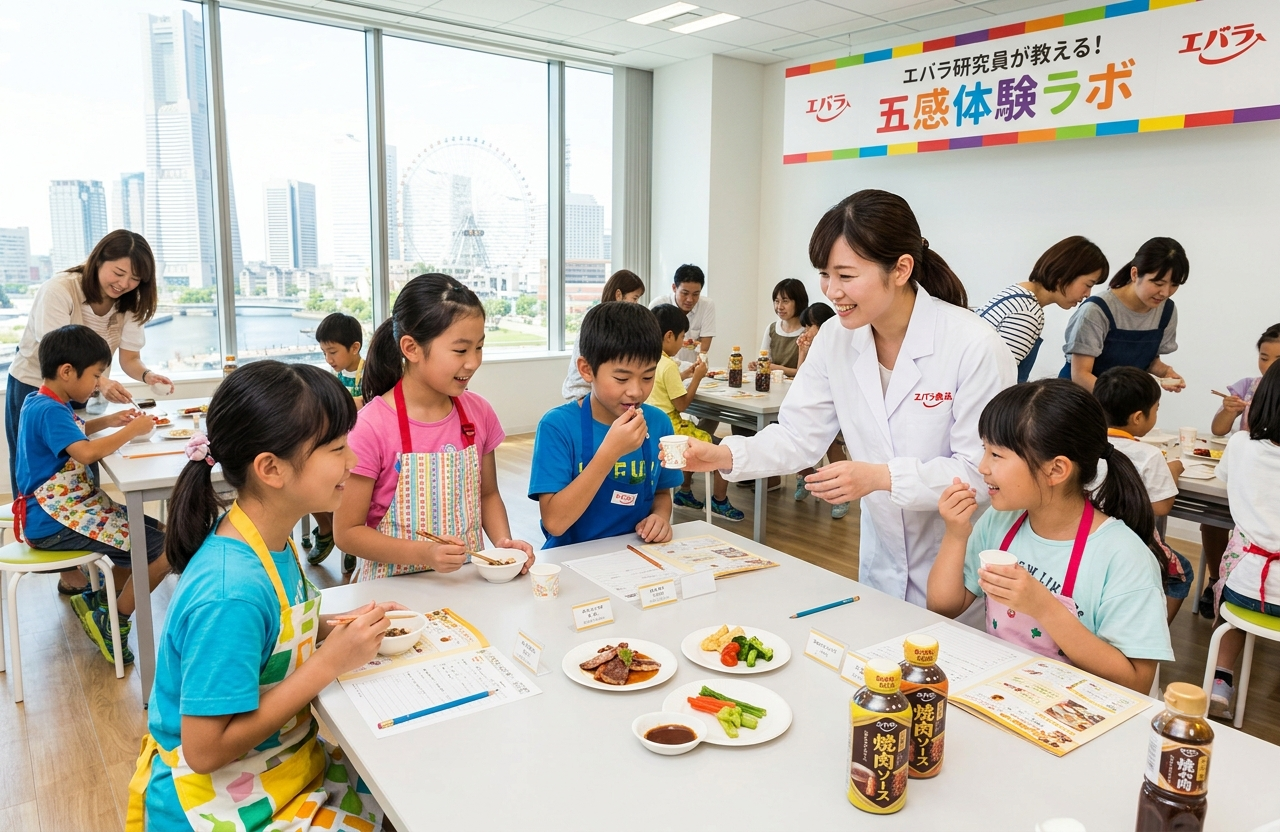 エバラ研究員が教える！五感体験ラボ