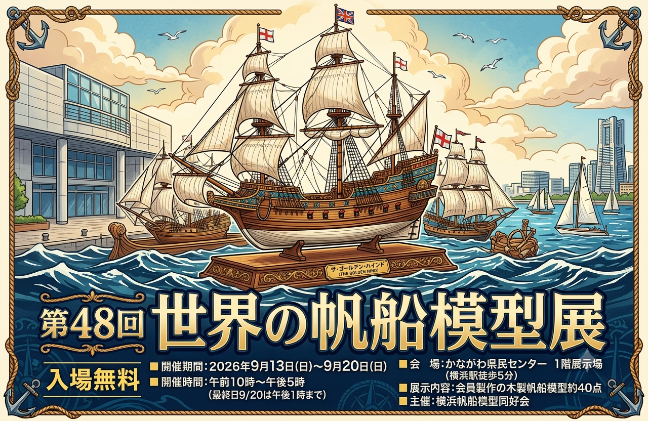 世界の帆船模型展（第48回）