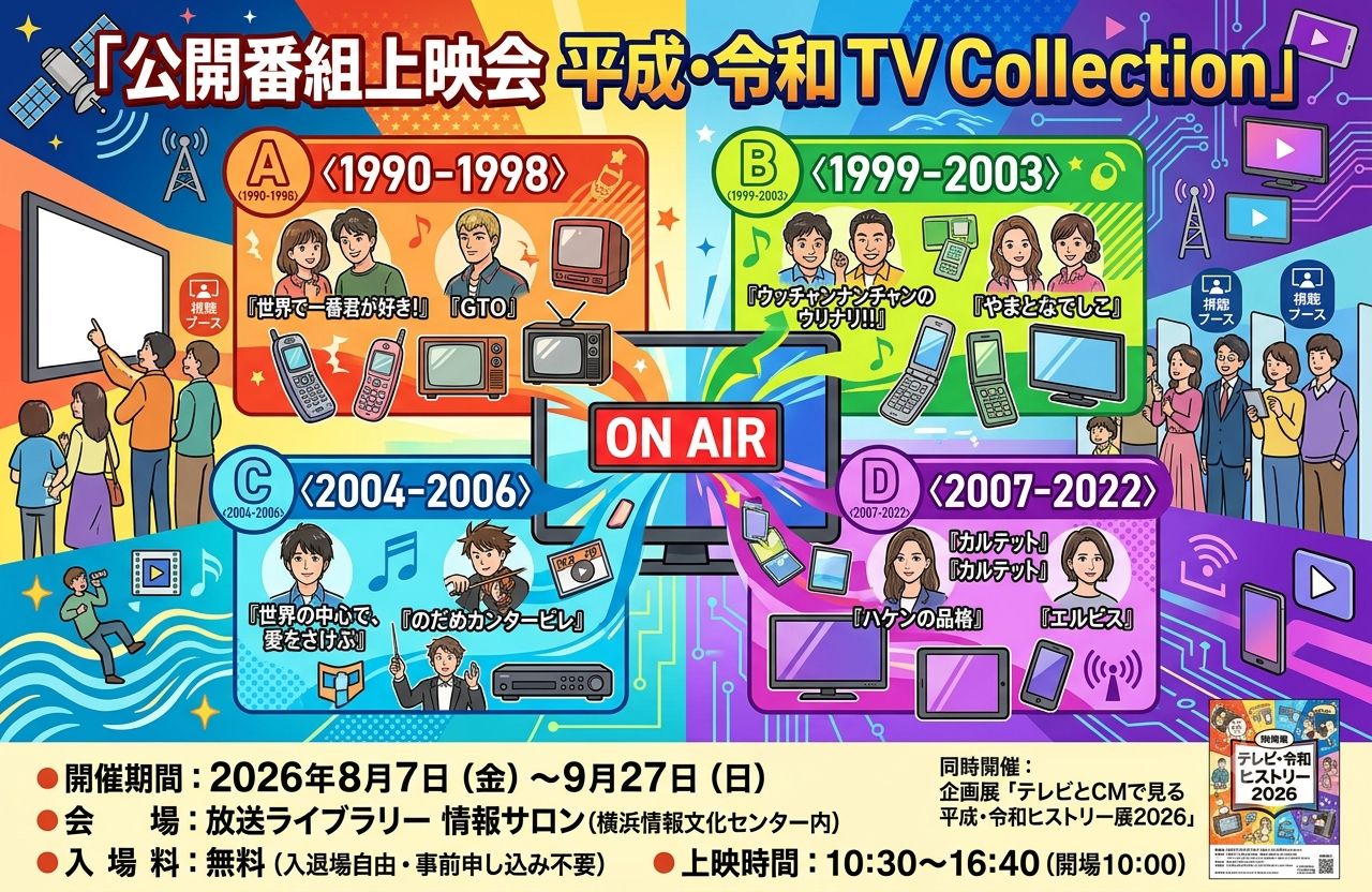 公開番組上映会「平成と令和 TV Collection」
